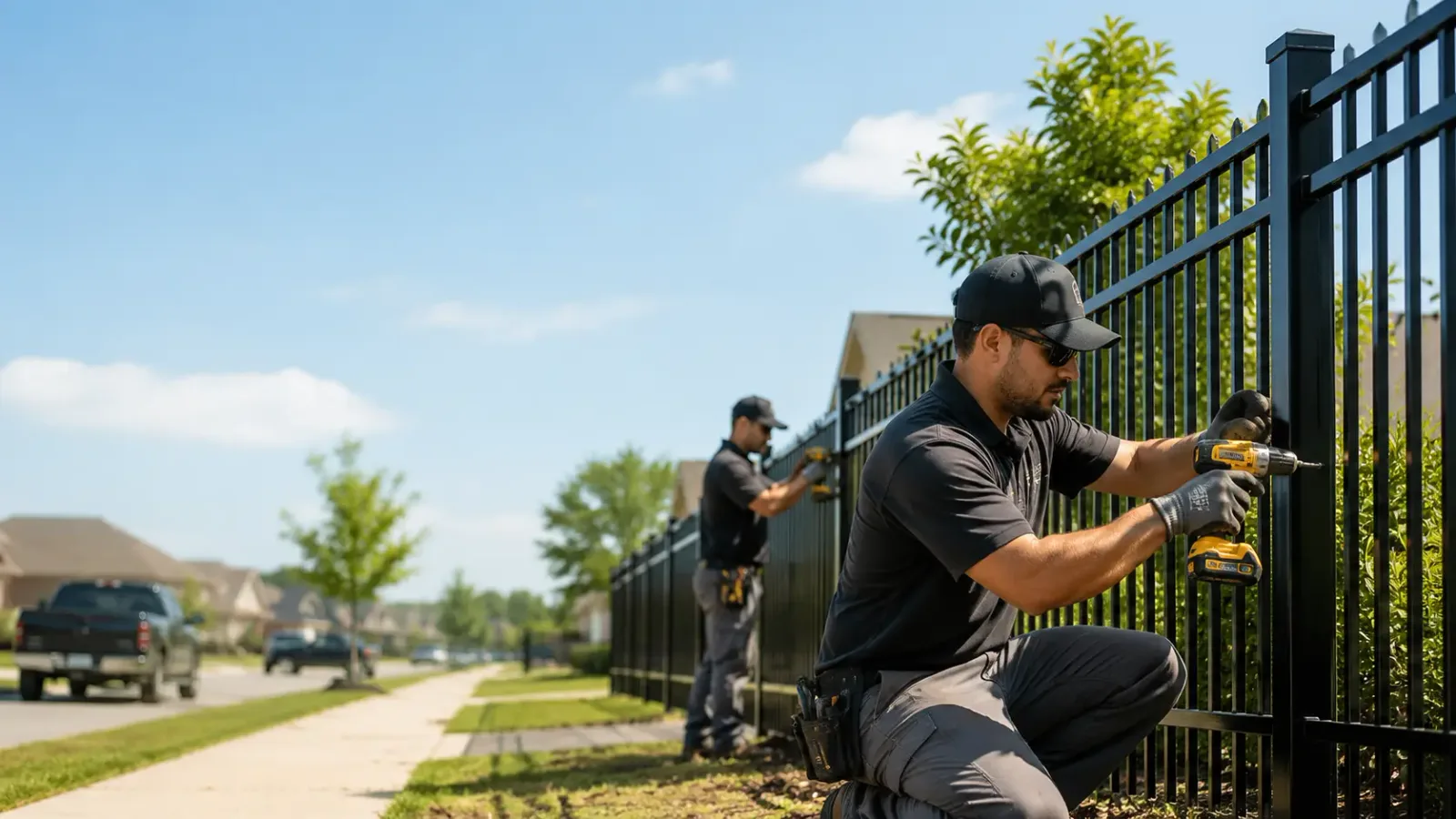 Metal Fence Installation in Golden Meadow, LA
